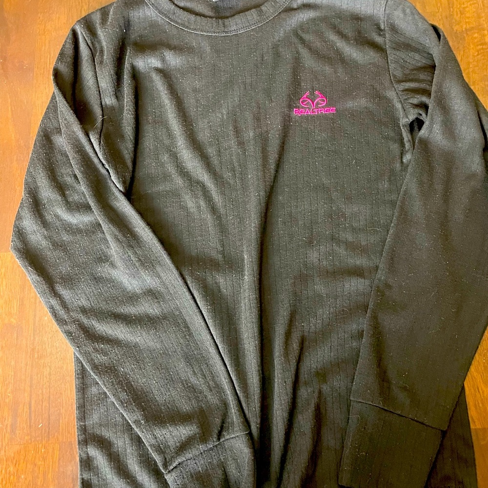 Real tree long sleeve shirt